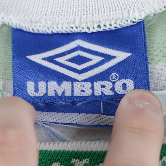 1996-97 Celtic Umbro Track Jacket *As New* L | Vintage Football Shirts